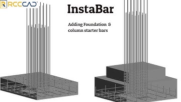 Revit app InstaBar | How to place rebars in the foundations & columns? Best practice!