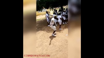 NYSC CORP MEMBER DANCING FUNNY AT EKITI CAMP