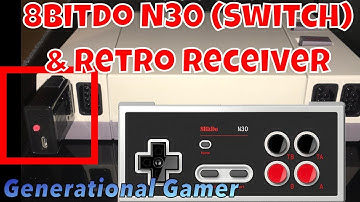 8Bitdo N30 Bluetooth Controller For Nintendo Switch and Retro Game Receivers