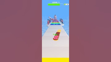 Donut Stack Gameplay Walkthrough Level #1 #shorts