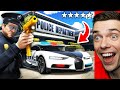 Playing As POLICE Stealing SECRET SUPERCARS In GTA 5 (Unbelievable)
