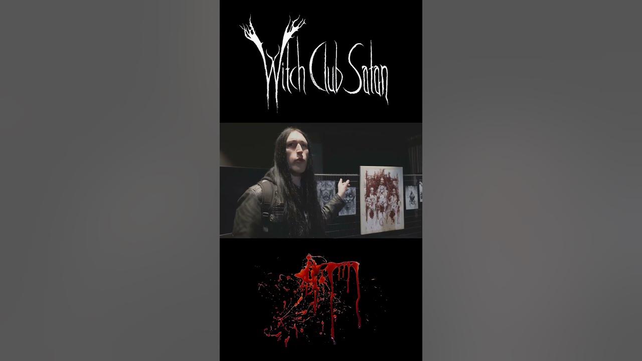 Witch Club Satan’s art is... very intimate 🩸#shorts