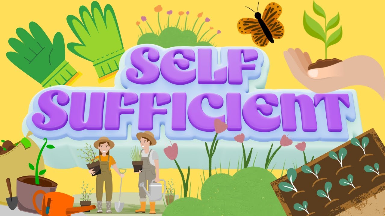 The 6 Crops You Need For A Self Sufficient Urban Garden - YouTube