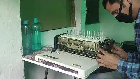 Comb Binding Machine Repair. Comb Binding Machine Price in Delhi /Gurgaon /Noida /Ghaziabad /India..