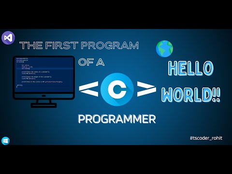 First Program Of A Programmer's Life | The Coding Journey Begins | Programing In C | #itscoder_rohit