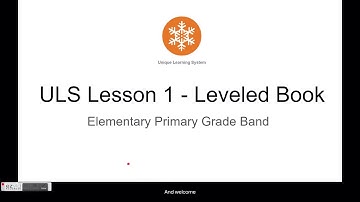 ULS Elementary Economics Unit: Lesson 1 Activity 1