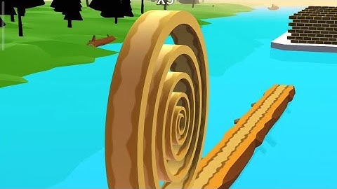 Spiral Roll MAX LEVEL 🌈🌆 Gameplay All Levels Walkthrough iOS, Android New Game