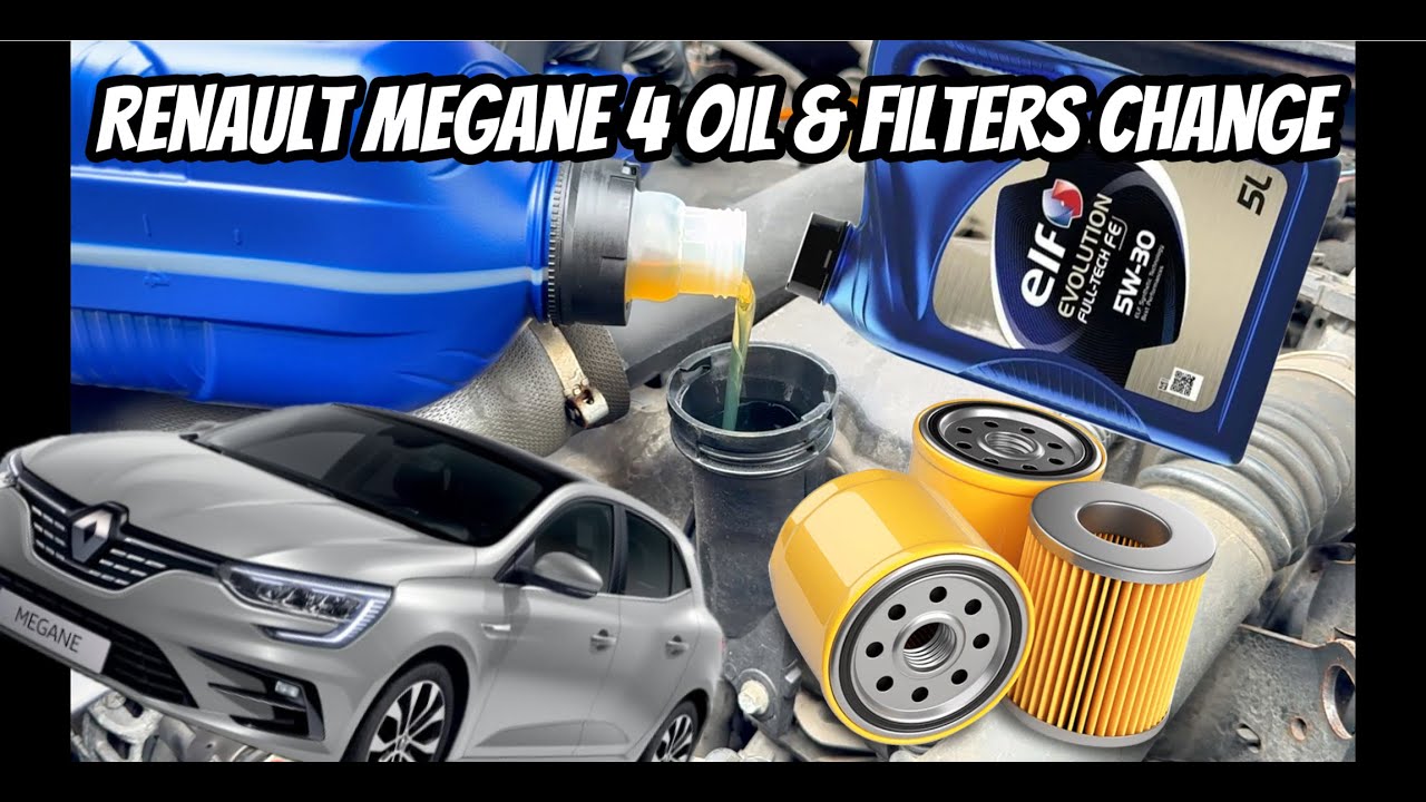 Renault Megane 4 Oil & Filters Change | Výmena oleja a filtrov