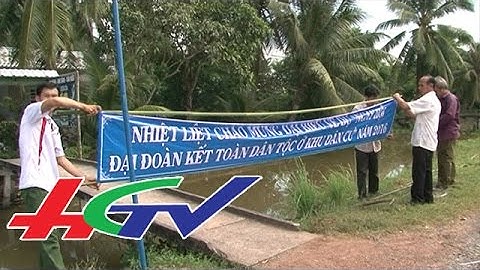 Thời sự Hậu Giang - 17/11/2016 | Rộn ràng Ngày hội Đại đoàn kết toàn dân tộc