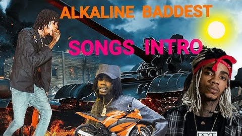 ALKALINE Vendetta Boss|| Baddest Songs INTRO Throughout His Career.