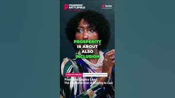 Informatie is empowerment en inclusie bouwt naties #foundersbattlefield #leadership