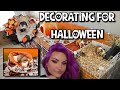 DECORATING GUINEA PIG CAGES FOR HALLOWEEN🎃👻