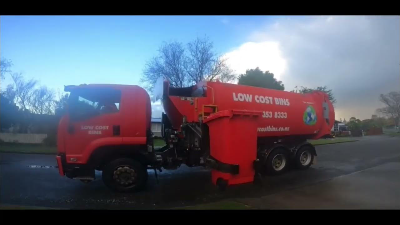 Low cost bins on rubbish and glass pickup YouTube