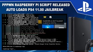 PS4 11.00 Jailbreak Raspberry Pi Script Released | Auto Load Jailbreak