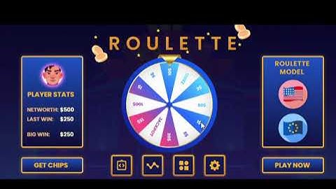 Roulette App UI | HD Assets | XD Design | XD, Assets & Documentation Purchase Link in Description