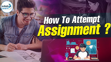 How to Attempt Assignment? || Infinity Learn