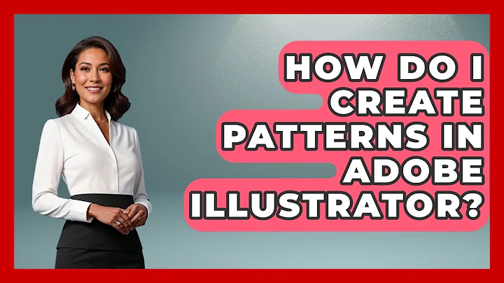 How Do I Create Patterns In Adobe Illustrator? - Marketing and Advertising Guru