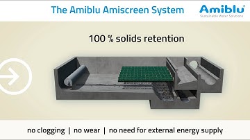 Stormwater Overflow Basin with Amiscreen