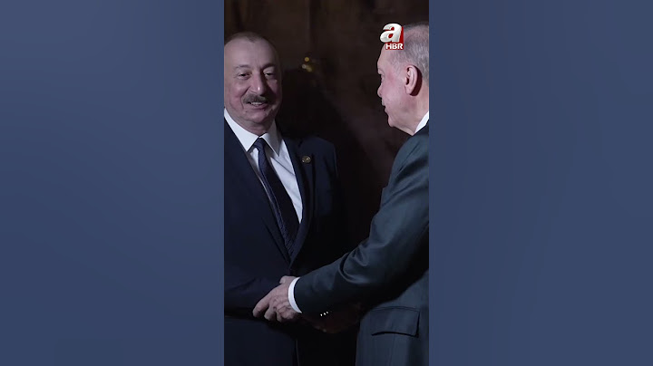 "NASILSIN GARDAŞIM..." Başkan Erdoğan Azerbaycan Lideri Aliyev'i Böyle Karşıladı! #haber #gündem