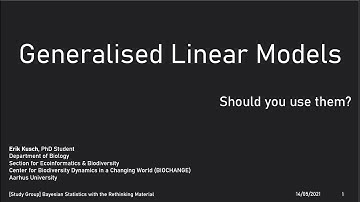 GLM - AU Bayes Study Group