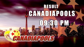 RESULT LIVE STREAMING CANADIAPOOLS TODAY : JUNE 03, 2024 AT 09:30 PM