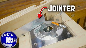 Turn Your Router Table Into a Mini Jointer