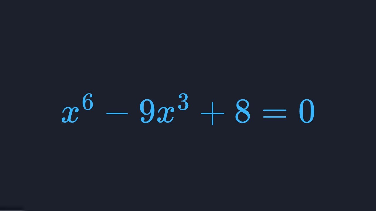 This video will develop your understanding to solve higher degree equations.