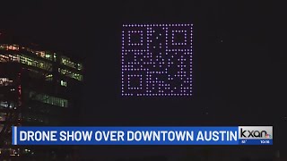 Drone show in downtown Austin Friday 'Rick Rolled' Austinites