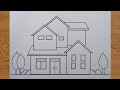 HOW TO DRAW A HOUSE EASY STEP BY STEP HOW TO DRAW A HOUSE EASY STEP BY STEP