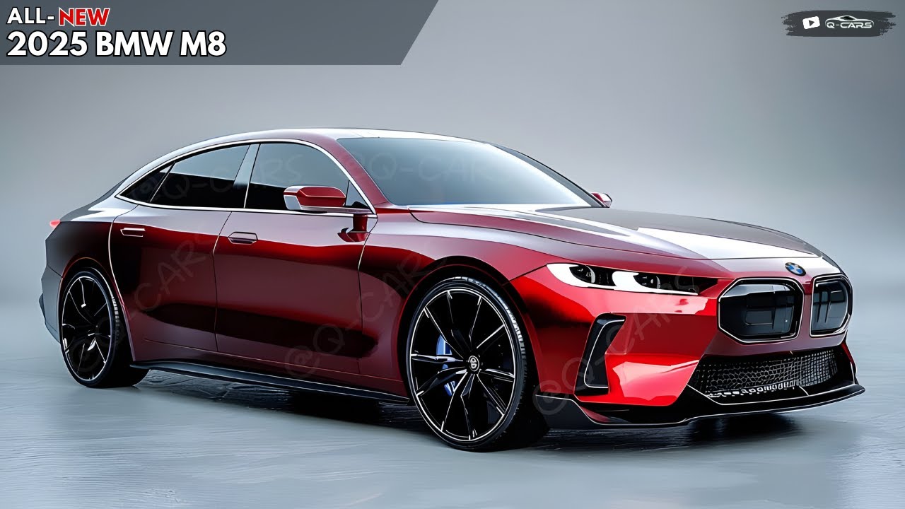 2025 BMW M8 открыт - намного лучше, чем его предшественник !!