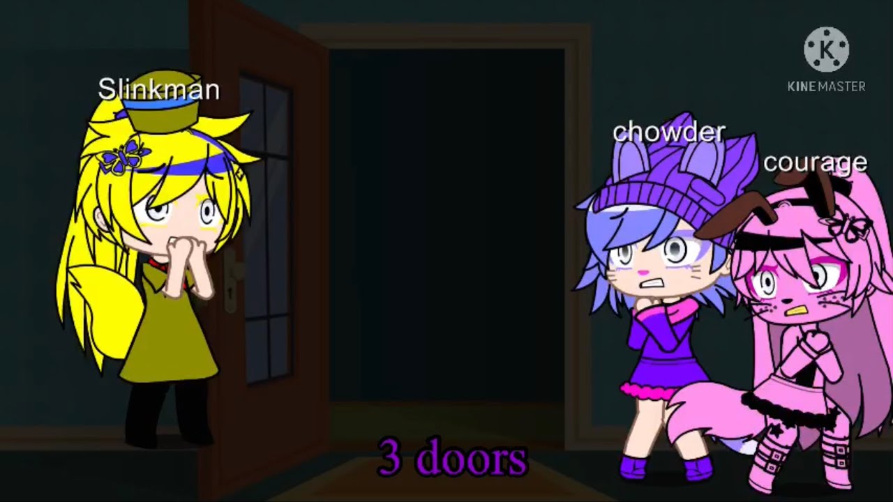 Courage the cowardly dog meets chowder and camp lazlo//courage chowder