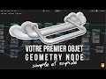 Dbuter simplement avec geometry nodes  tutoriel blender