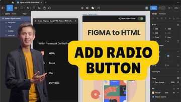 How to Add a Radio Button in Figma 2025?