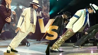 Michael Jackson Smooth Criminal Whatsapp Status | Live vs Music video #Shorts