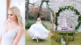 Bride for the Day! $14k Diamond Ring! Alice In Wonderland Bridal Photo Shoot Behind the Scenes Bride for the Day! $14k Diamond Ring! Alice In Wonderland Bridal Photo Shoot Behind the Scenes