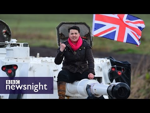 Ruth Davidson: The 'tough old bird' of Tory Scotland - BBC Newsnight
