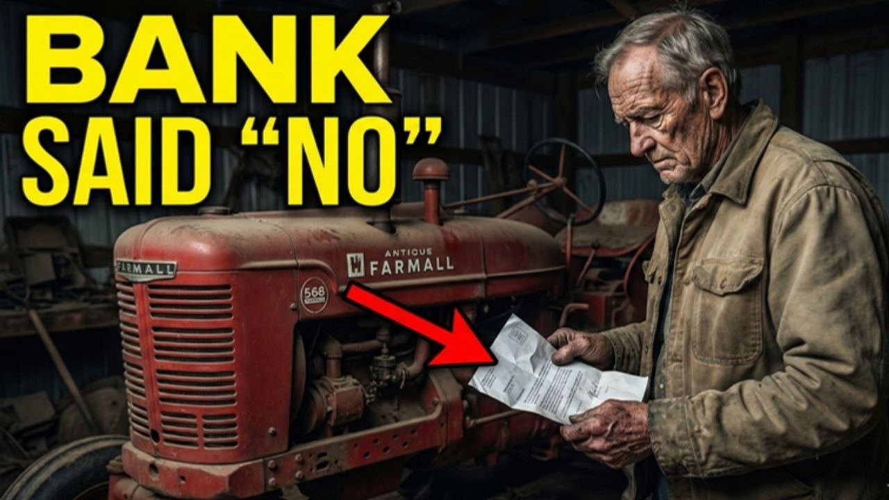 The Bank Denied Him  So He Rebuilt His Dad's 1958 Tractor to Save the Farm