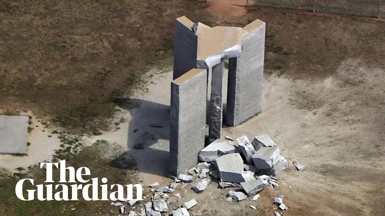 Georgia Guidestones, known as ‘America’s Stonehenge’, damaged by explosives