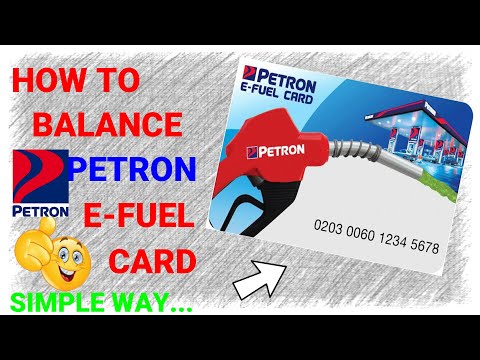 HOW TO BALANCE PETRON E-FUEL CARD (TAGALOG)