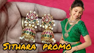 Chandhbali Alu Earrings Antique Ruby Pearls