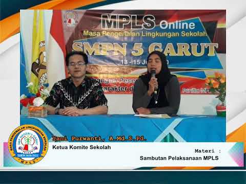 MPLS 2020 : Sambutan dari Ketua Komite Sekolah - YouTube