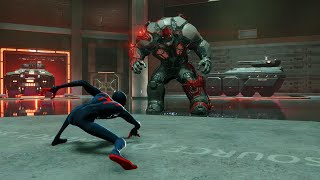 Marvel's Spider-Man: Miles Morales | Rhino Boss Fight (Final encounter) | PS5 4K@60fps HDR |