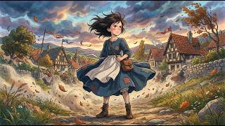 The Day the Wind Changed Everything… 🌪️ | Ghibli Style ASMR / Ghibli story