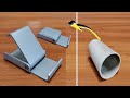 How to make box stand for mobile with pvc pipe