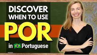 How to Use 'POR', 'PELO', 'PELA' in BRAZILIAN PORTUGUESE - The Preposition 'POR' in Portuguese