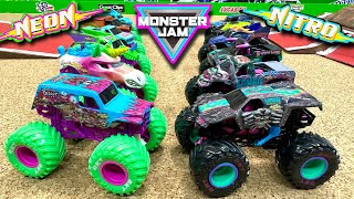 Toy Monster Truck Reveal | Episode #46 | Spin Master MonstetJam NITRO 🆚 NEON Freestyle & Playtime