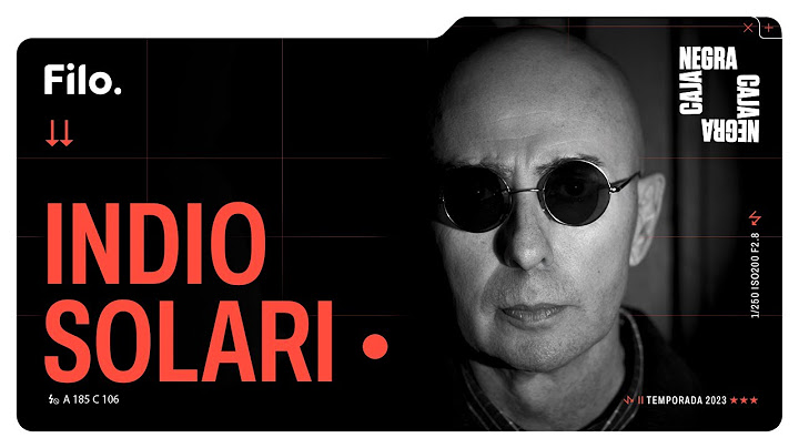 Indio Solari: “Yo he tenido bandas de combate, no he tenido bandas de entretenimiento” | Caja Negra