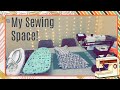 My Sewing space / SEWING ADVENTURES