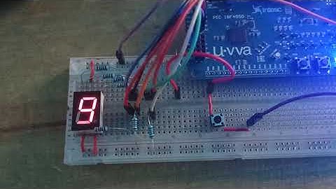 CONTADOR ASCENDENTE/DESCENDENTE (HEXADECIMAL) EN UN DISPLAY DE ÁNODO COMÚN