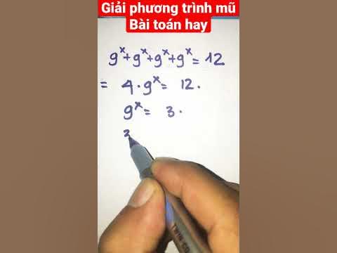 Solve Exponential Equation - YouTube